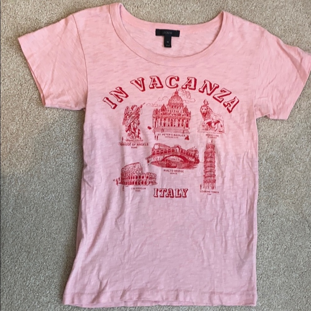 J Crew Italy Tee